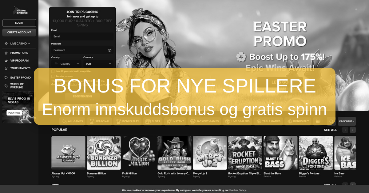 Trips Casino Norge